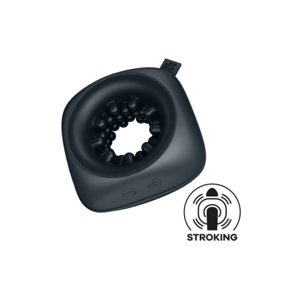 Masturbateur vibrant noir Ring Strocker Satisfyer 